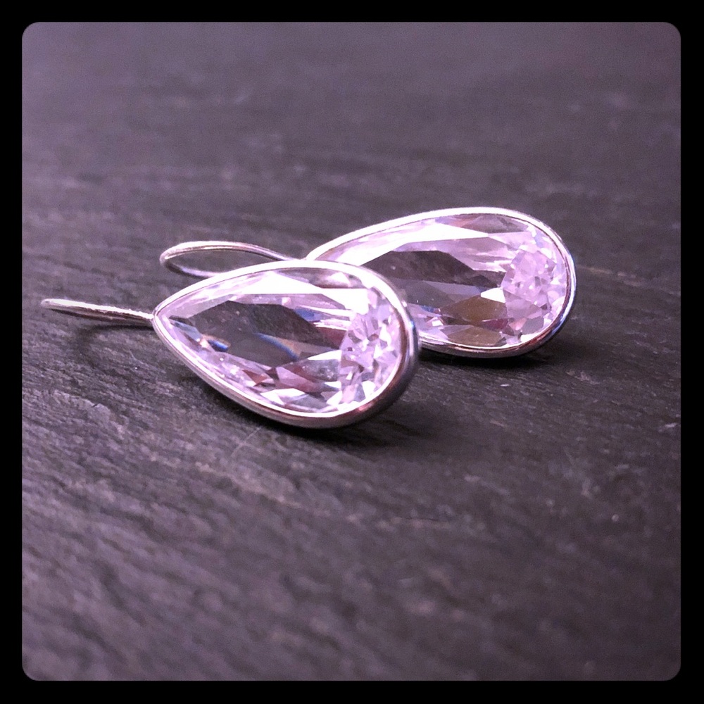 J. Crew drop crystal earrings